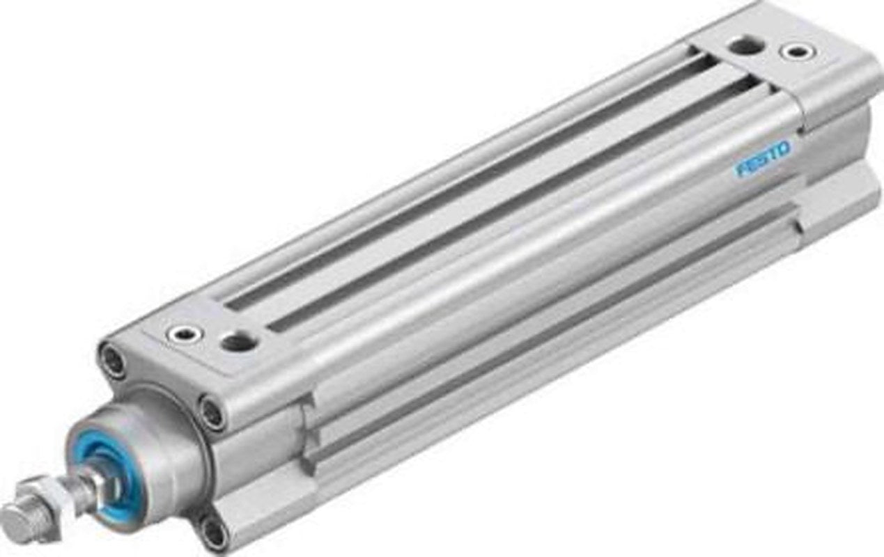 Festo Pneumatic Piston Rod Cylinder - 3656520 32 mm Bore, 125 mm DSBC Series, Double Acting Acting
