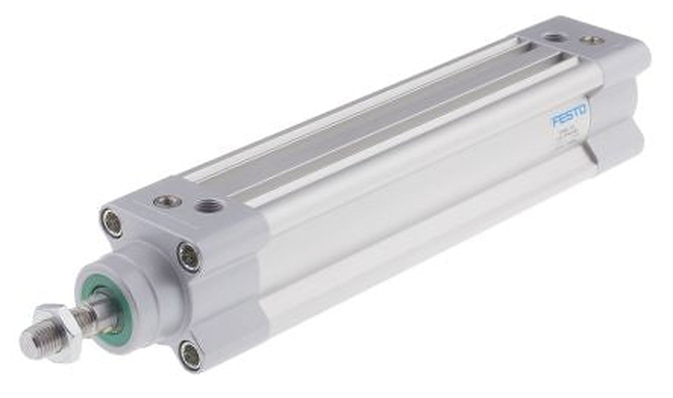 Festo Pneumatic Piston Rod Cylinder - 1376427 32 mm Bore, 125 mm DSBC Series, Double Acting Acting
