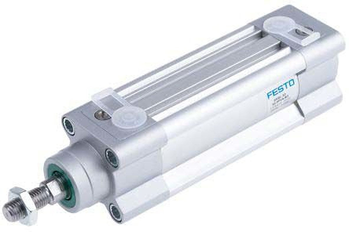 Festo Pneumatic Piston Rod Cylinder - 2123086 32 mm Bore, 30 mm DSBC Series, Double Acting Acting