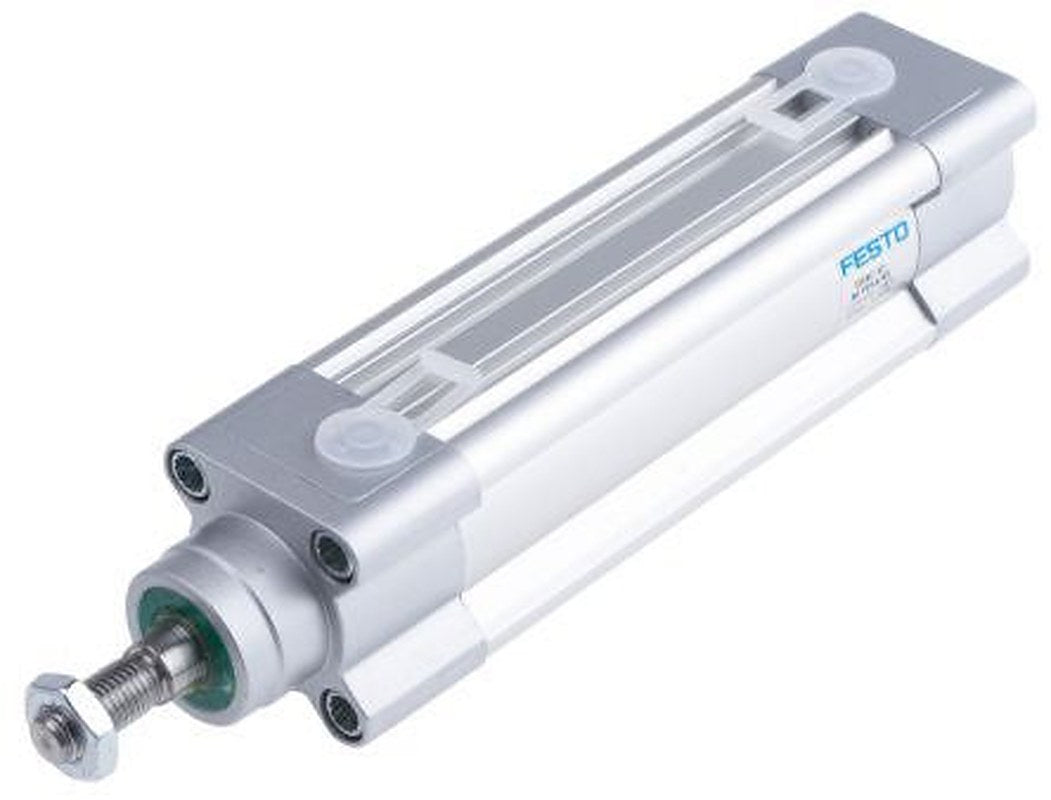Festo Pneumatic Piston Rod Cylinder - 1376425 32 mm Bore, 80 mm DSBC Series, Double Acting Acting