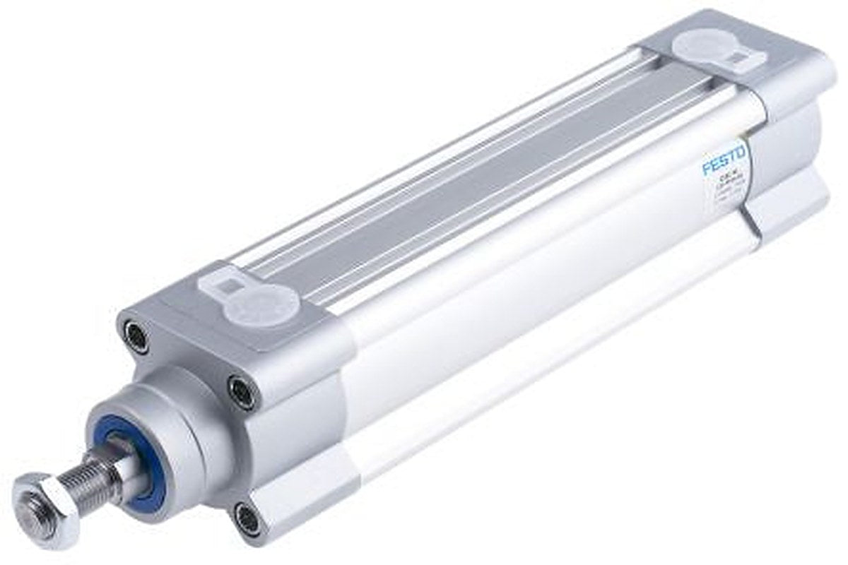 Festo Pneumatic Piston Rod Cylinder - 1376908 40 mm Bore, 125 mm DSBC Series, Double Acting Acting