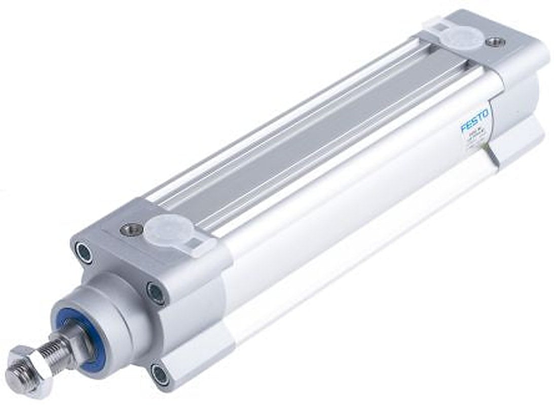 Festo Pneumatic Piston Rod Cylinder - 1376661 40 mm Bore, 125 mm DSBC Series, Double Acting Acting