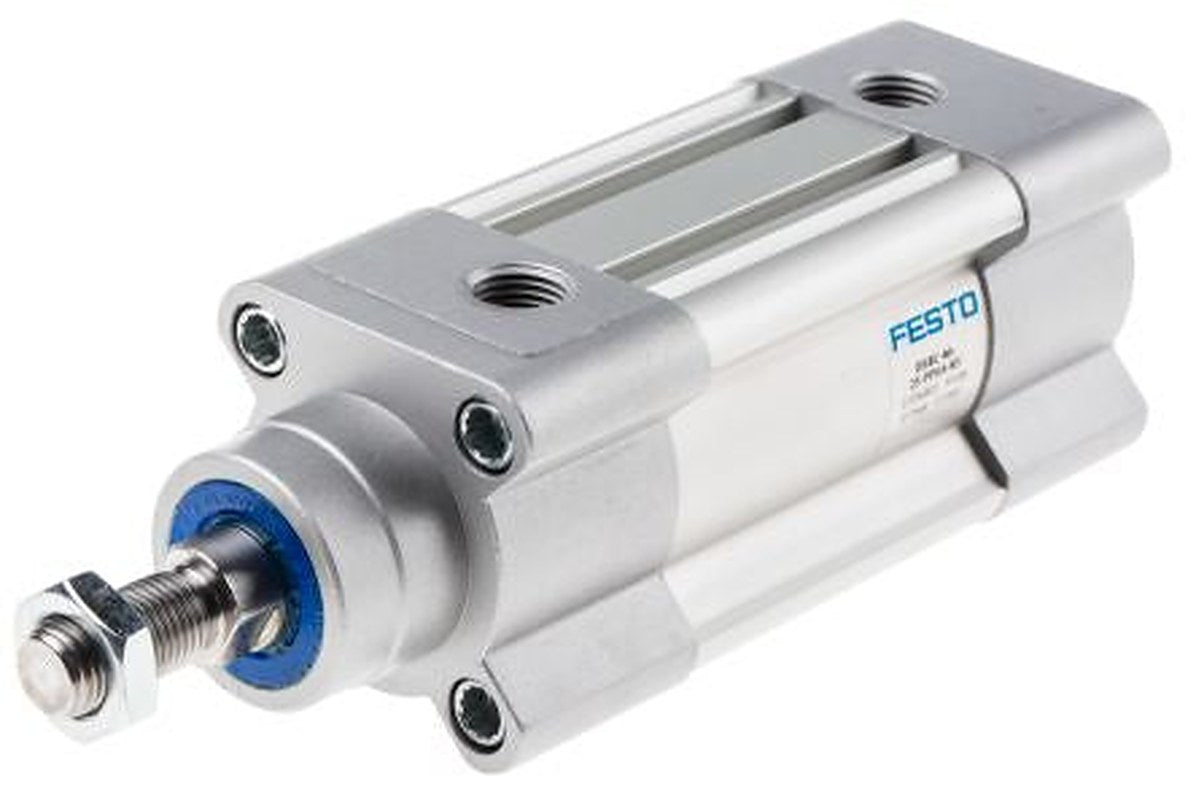 Festo Pneumatic Piston Rod Cylinder - 1376903 40 mm Bore, 25 mm DSBC Series, Double Acting Acting