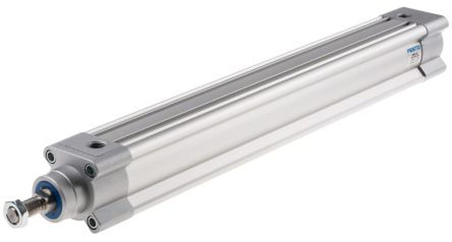 Festo Pneumatic Piston Rod Cylinder - 1376912 40 mm Bore, 320 mm DSBC Series, Double Acting Acting