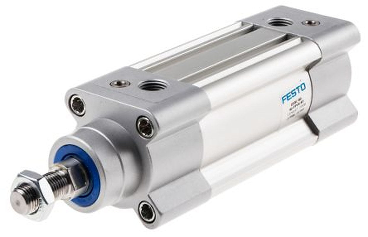 Festo Pneumatic Piston Rod Cylinder - 1376657 40 mm Bore, 40 mm DSBC Series, Double Acting Acting