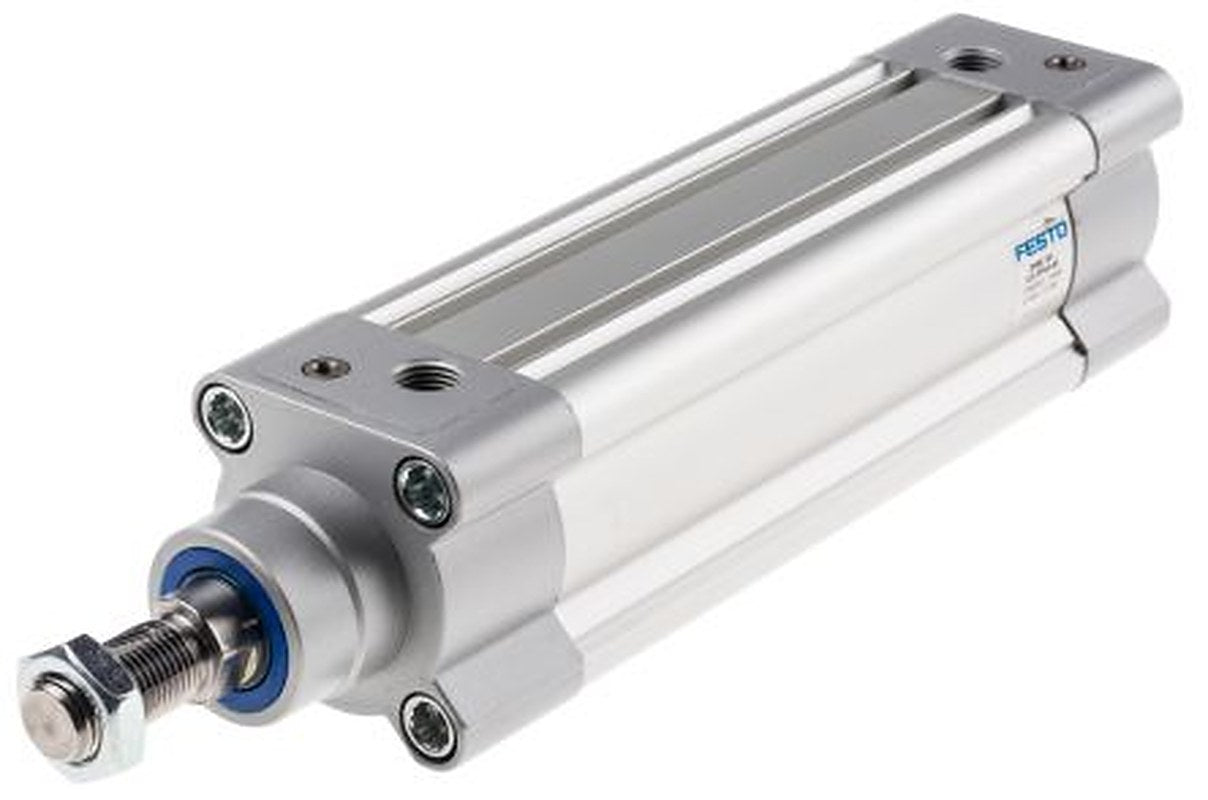 Festo Pneumatic Piston Rod Cylinder - 1366953 50 mm Bore, 125 mm DSBC Series, Double Acting Acting