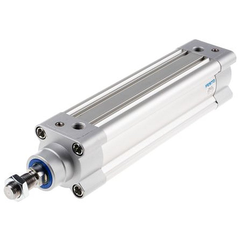 Festo Pneumatic Piston Rod Cylinder - 1366954 50 mm Bore, 160 mm DSBC Series, Double Acting Acting