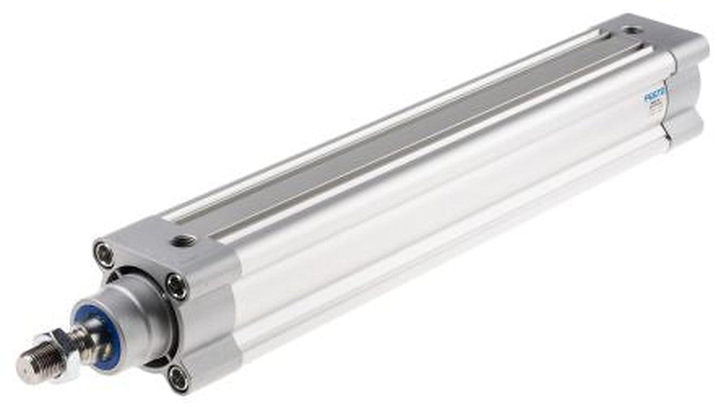 Festo Pneumatic Piston Rod Cylinder - 2102633 50 mm Bore, 300 mm DSBC Series, Double Acting Acting