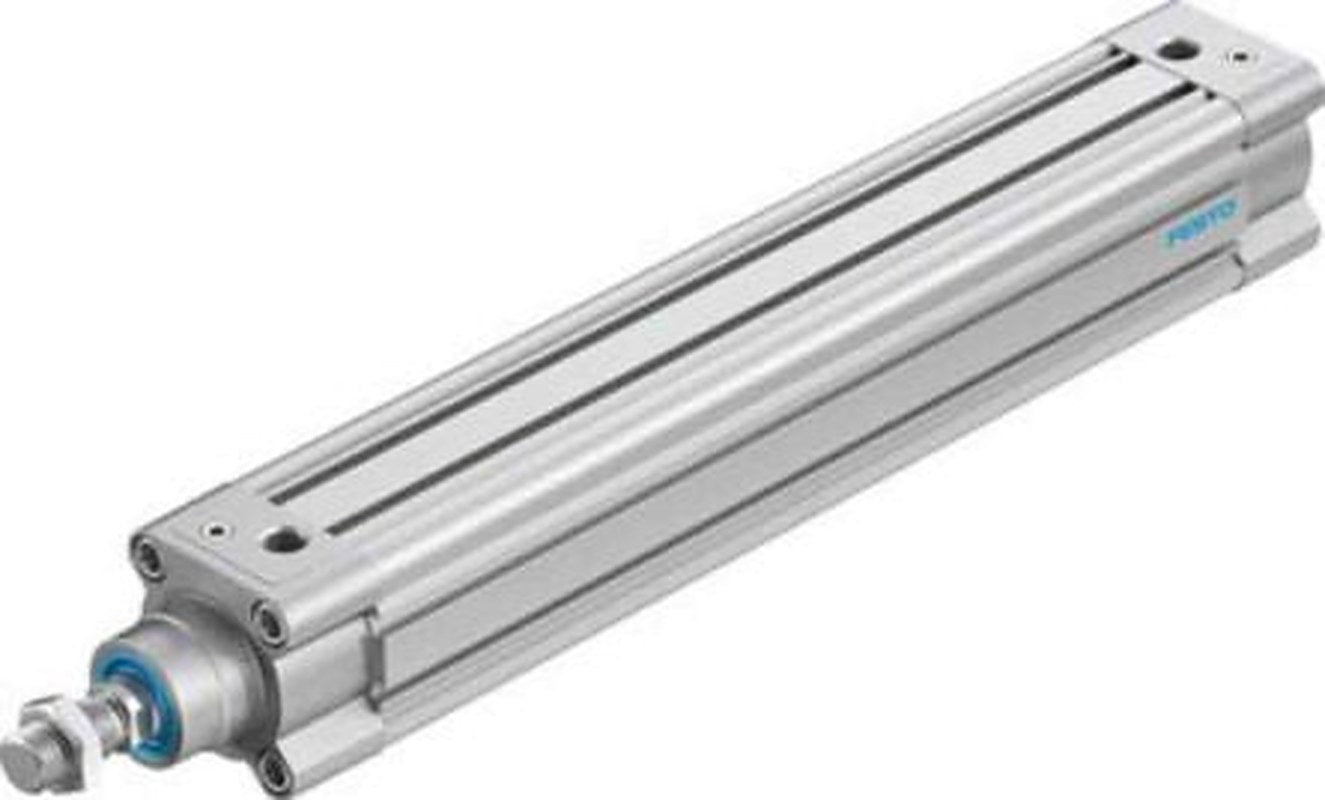 Festo Pneumatic Piston Rod Cylinder - 3659482 50 mm Bore, 320 mm DSBC-50-320-D3-PPVA-N3 Series, Double Acting Acting