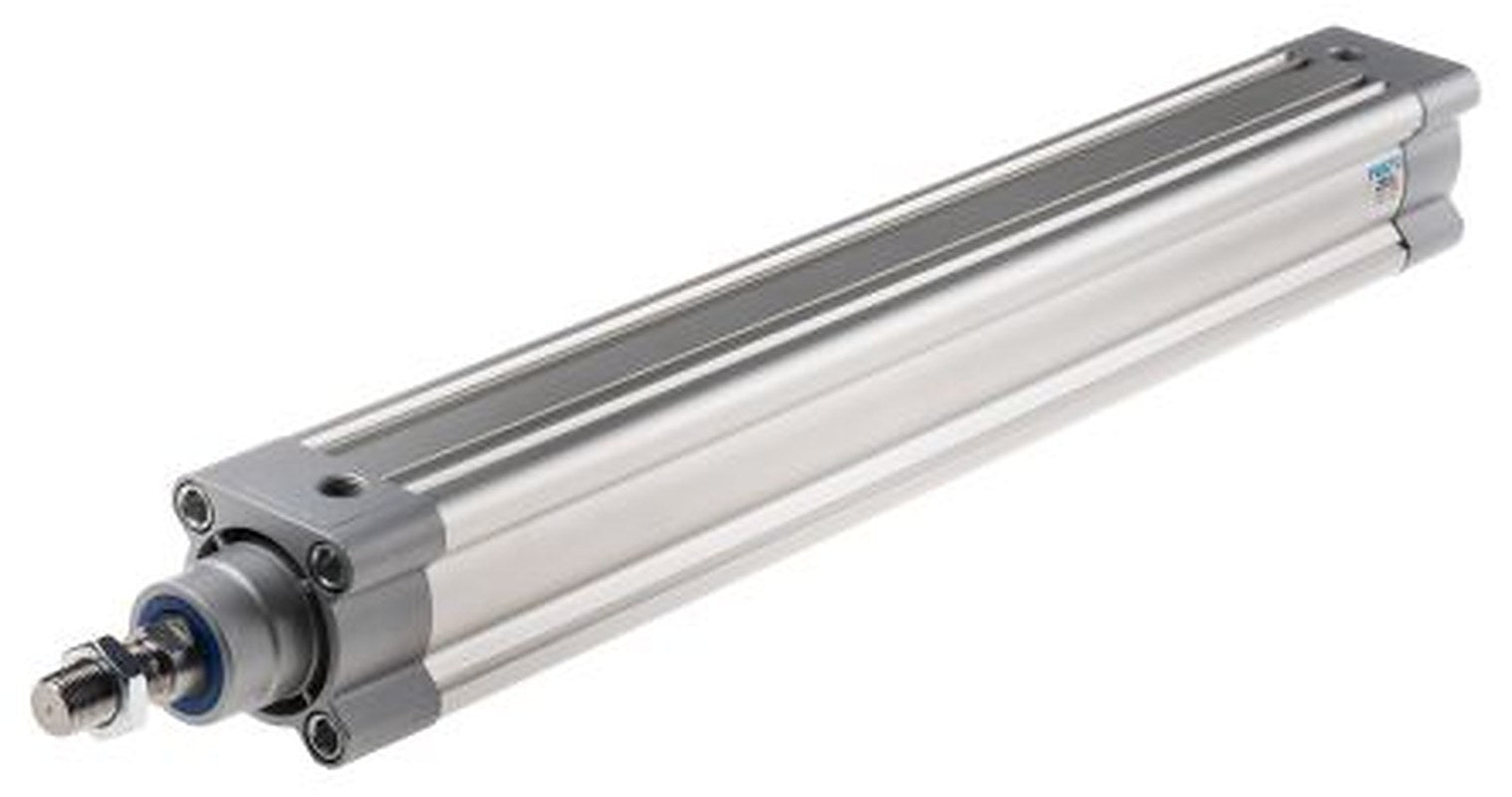 Festo Pneumatic Piston Rod Cylinder - 1376313 50 mm Bore, 400 mm DSBC Series, Double Acting Acting
