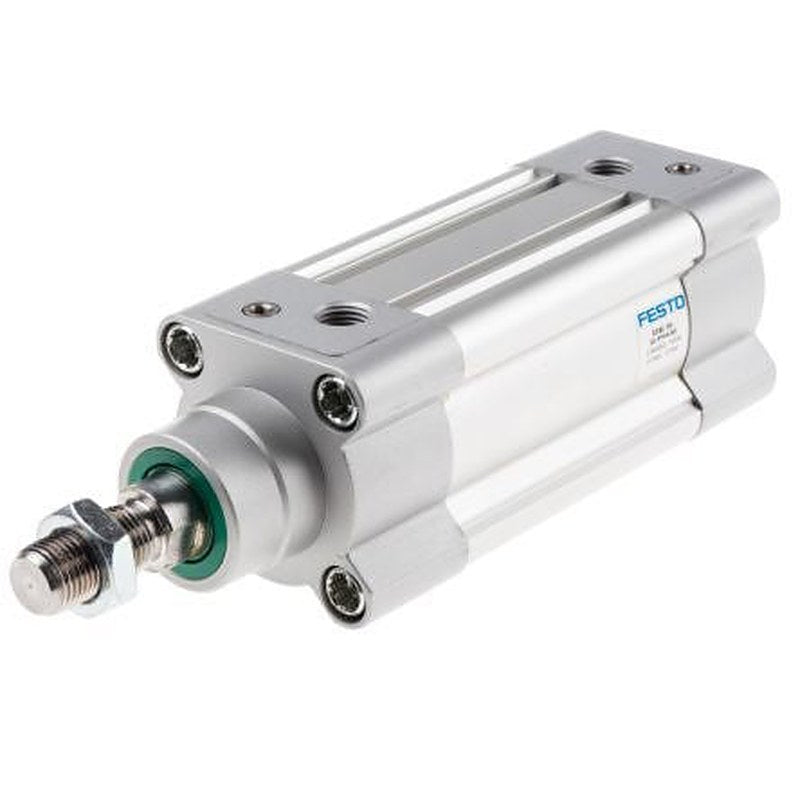 Festo Pneumatic Piston Rod Cylinder - 2102630 50 mm Bore, 60 mm DSBC Series, Double Acting Acting