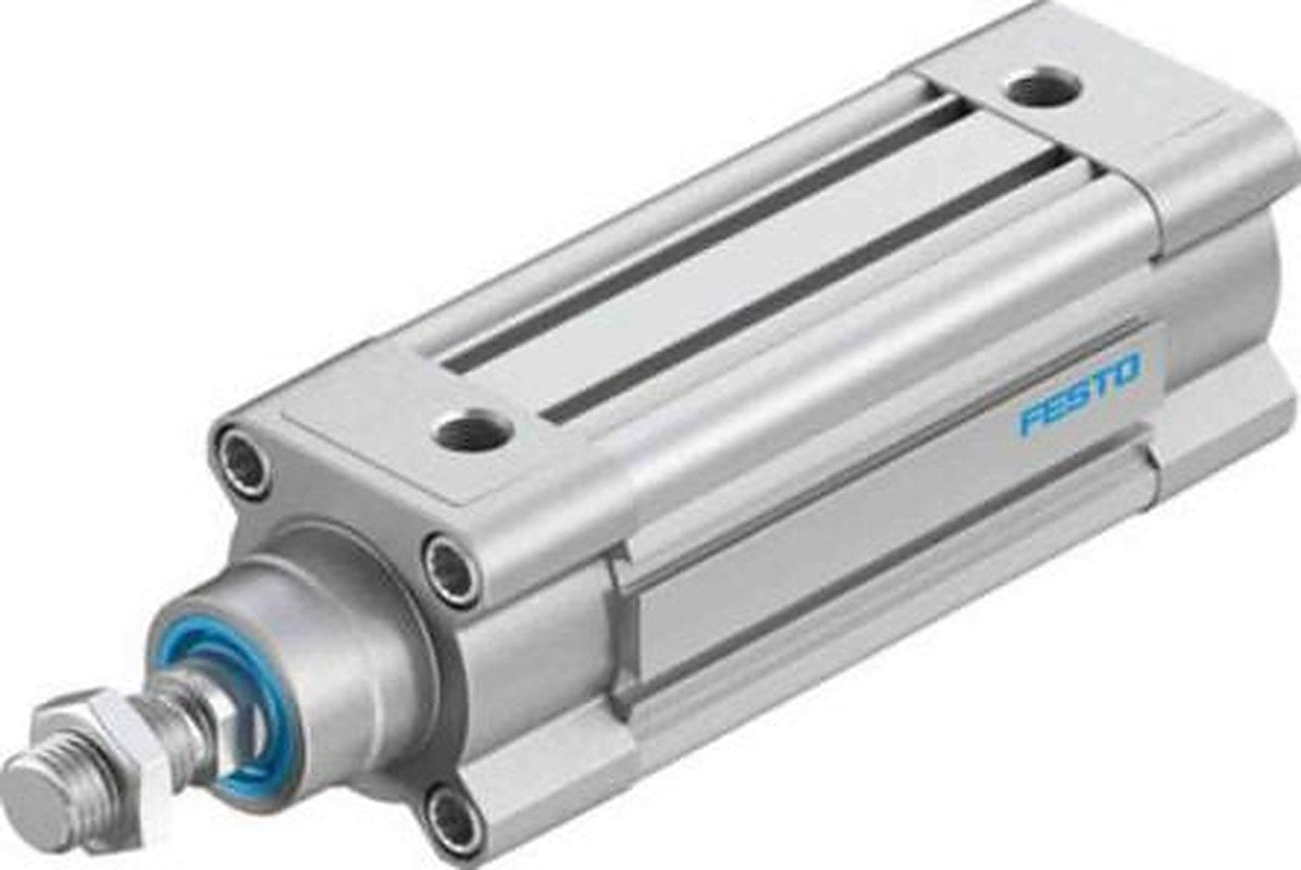 Festo Pneumatic Piston Rod Cylinder - 3659498 50 mm Bore, 80 mm DSBC Series, Double Acting Acting