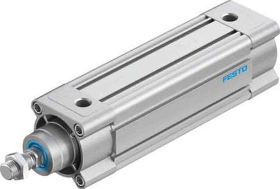 Festo Pneumatic Piston Rod Cylinder - 3657821 63 mm Bore, 150 mm DSBC Series, Double Acting Acting