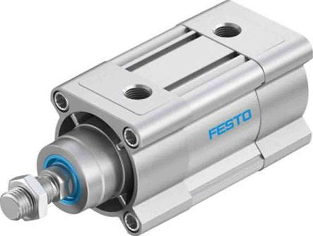 Festo Pneumatic Piston Rod Cylinder - 2126684 63 mm Bore, 20 mm DSBC Series, Double Acting Acting
