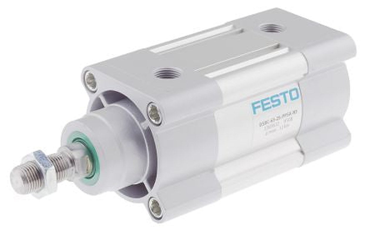 Festo Pneumatic Piston Rod Cylinder - 1383632 63 mm Bore, 25 mm DSBC Series, Double Acting Acting
