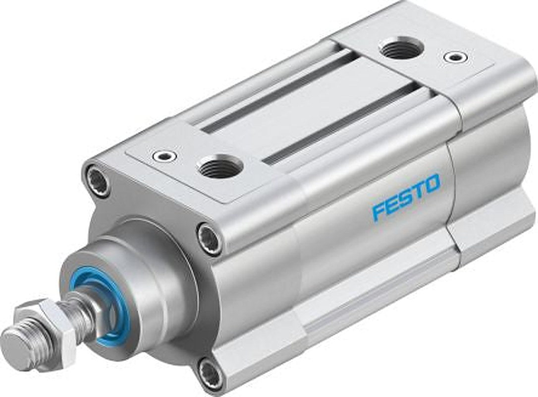 Festo Pneumatic Piston Rod Cylinder - 1383579 63 mm Bore, 40 mm DSBC Series, Double Acting Acting