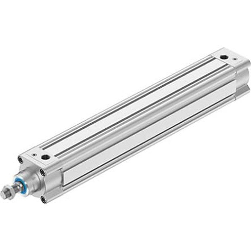 Festo 400 mm Pneumatic Piston Rod Cylinder - DSBC-63-400-D3-PPVA-N3 DSBC Series, Double Acting Acting