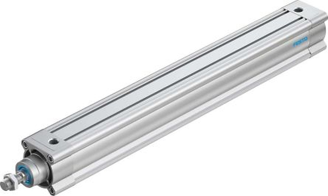 Festo Pneumatic Piston Rod Cylinder - 1383643 63 mm Bore, 500 mm DSBC Series, Double Acting Acting