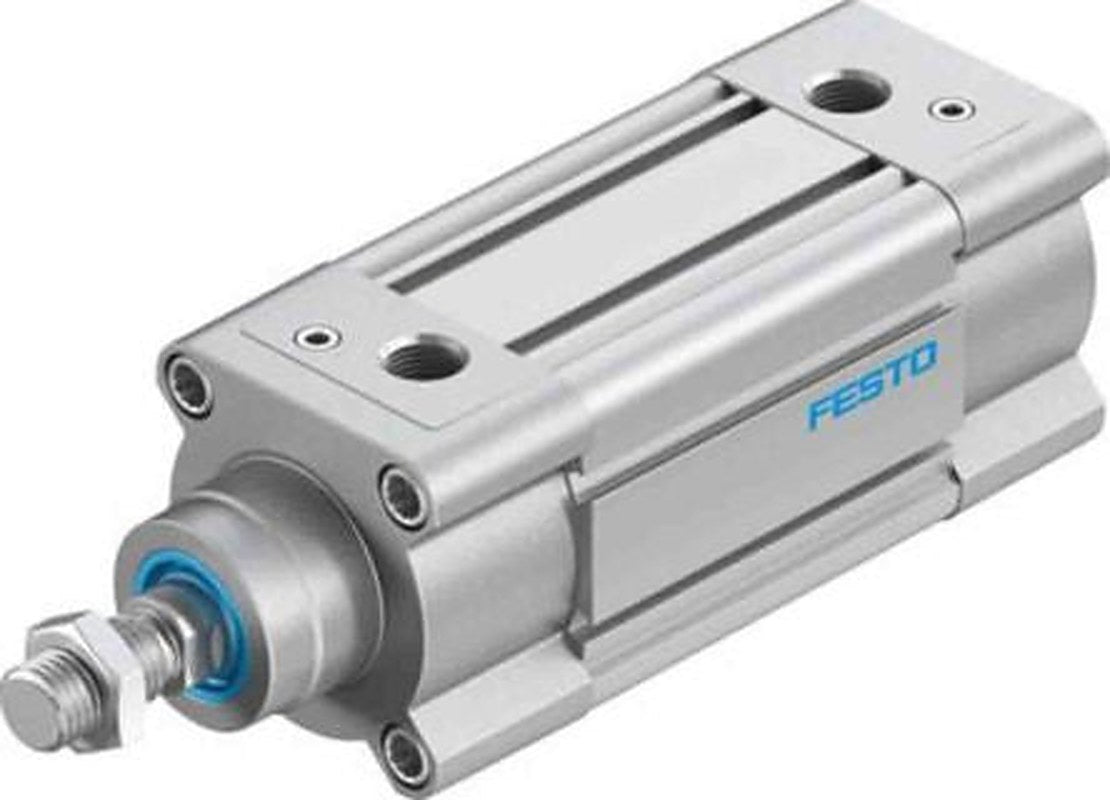 Festo Pneumatic Piston Rod Cylinder - 3657864 63 mm Bore, 60 mm DSBC Series, Double Acting Acting