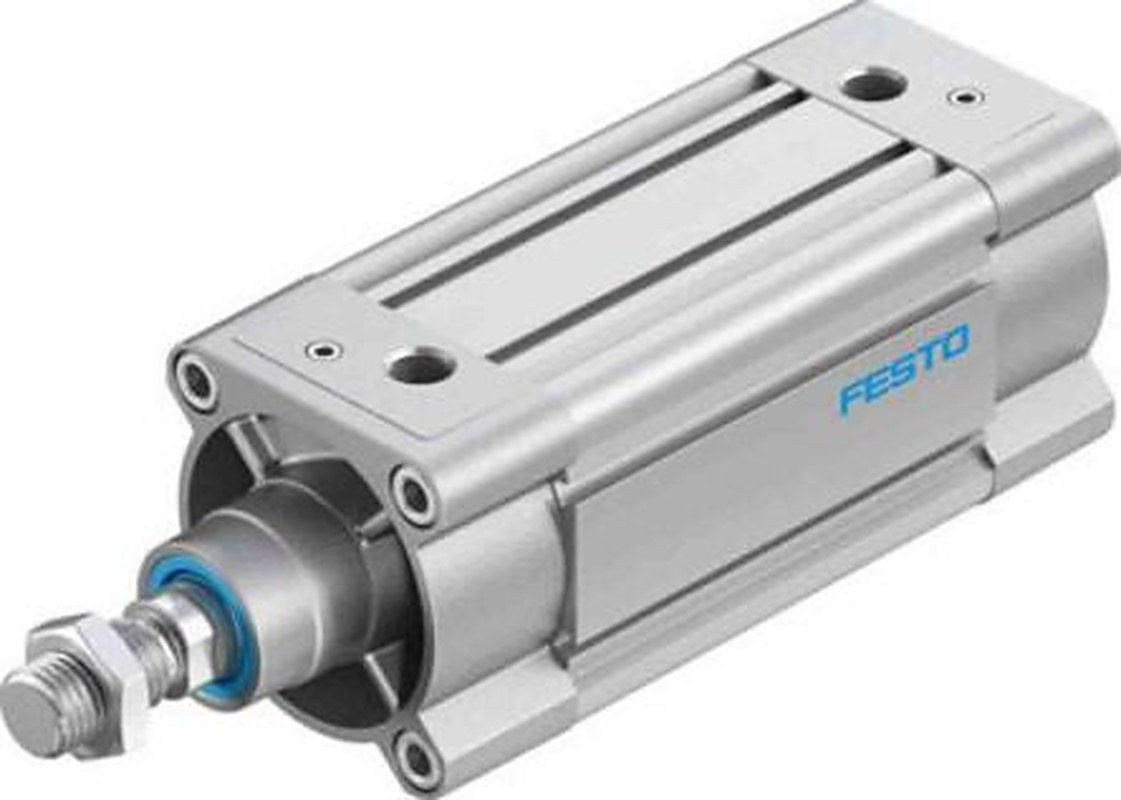 Festo Pneumatic Piston Rod Cylinder - 3656639 80 mm Bore, 100 mm DSBC-80-100-D3-PPVA-N3 Series, Double Acting Acting