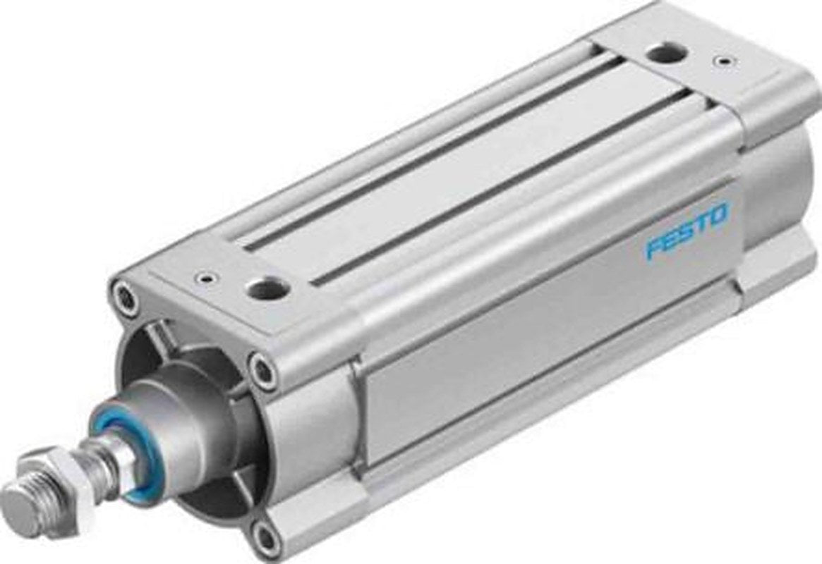Festo Pneumatic Piston Rod Cylinder - 3656642 80 mm Bore, 160 mm DSBC-80-160-D3-PPVA-N3 Series, Double Acting Acting