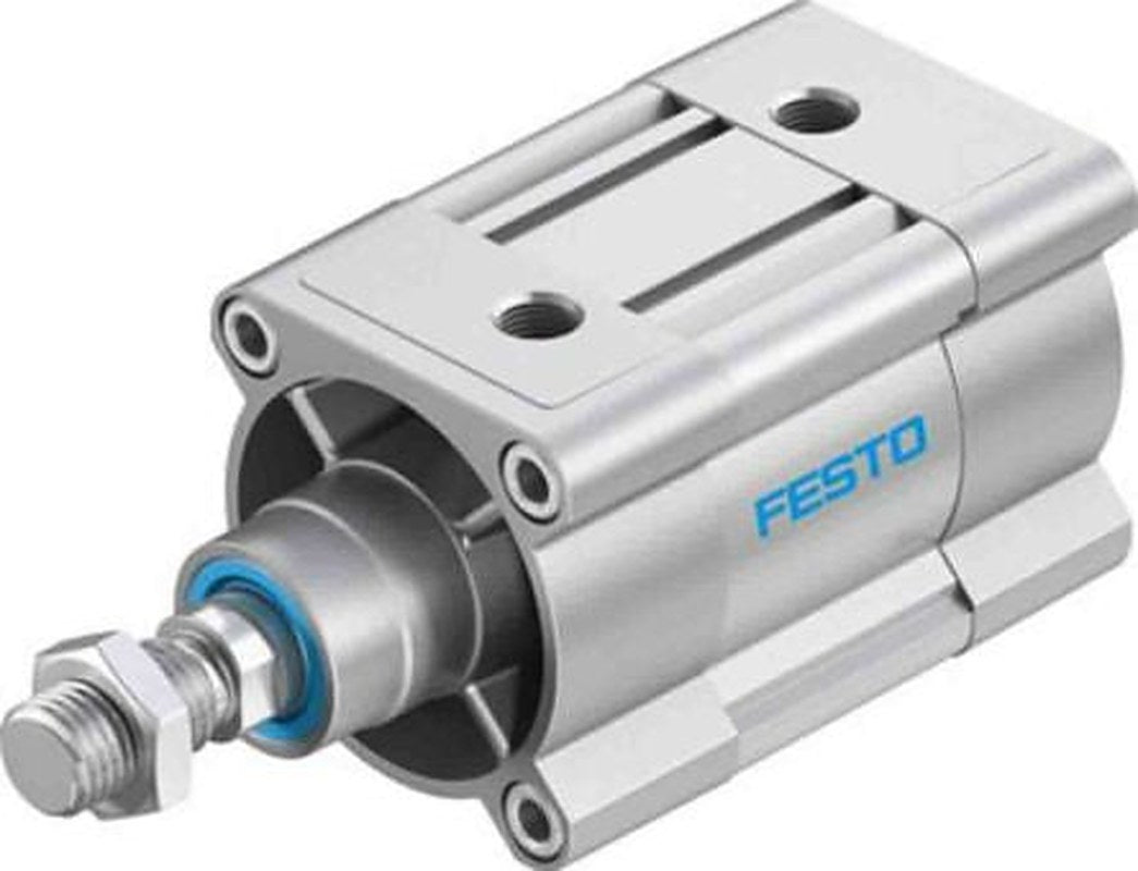 Festo Pneumatic Piston Rod Cylinder - 2126636 80 mm Bore, 20 mm DSBC Series, Double Acting Acting
