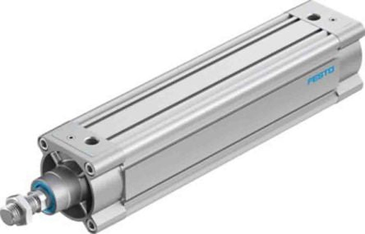 Festo Pneumatic Piston Rod Cylinder - 3656645 80 mm Bore, 300 mm DSBC Series, Double Acting Acting