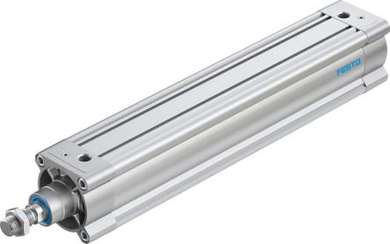 Festo Pneumatic Piston Rod Cylinder - 1383343 80 mm Bore, 400 mm DSBC Series, Double Acting Acting