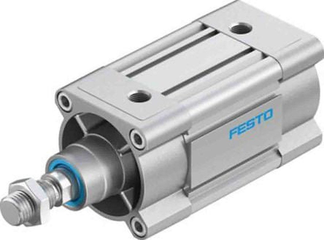 Festo Pneumatic Piston Rod Cylinder - 3656858 80 mm Bore, 50 mm DSBC Series, Double Acting Acting