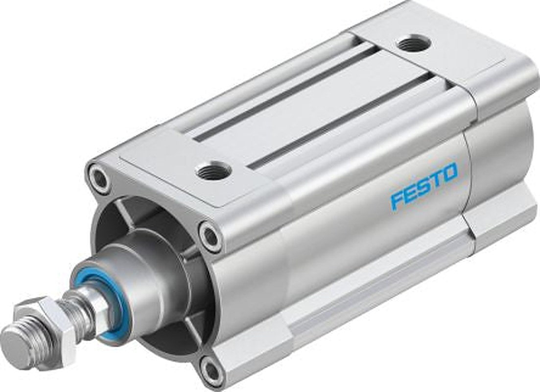 Festo Pneumatic Piston Rod Cylinder - 1383369 80 mm Bore, 80 mm DSBC Series, Double Acting Acting