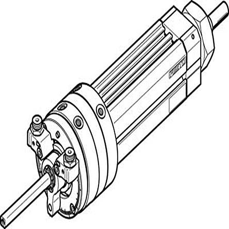 Festo DSL Series 8 bar Double Acting Action Pneumatic Rotary Actuator, 20 mm Bore, 270 °