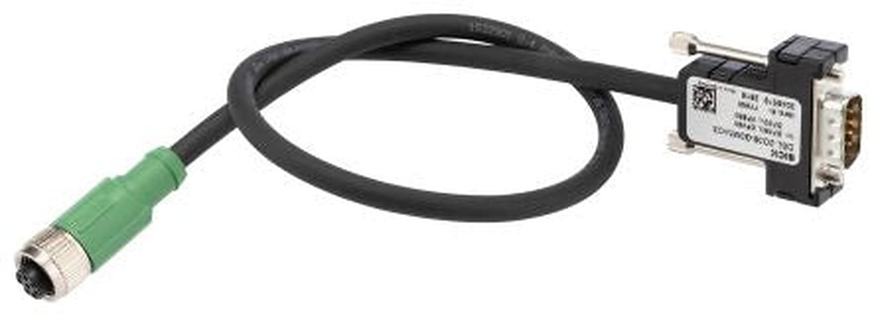 SICK Female 8 way M12 to Male 9 way D-Sub 9-Pin Cable & Connector, 500 mm