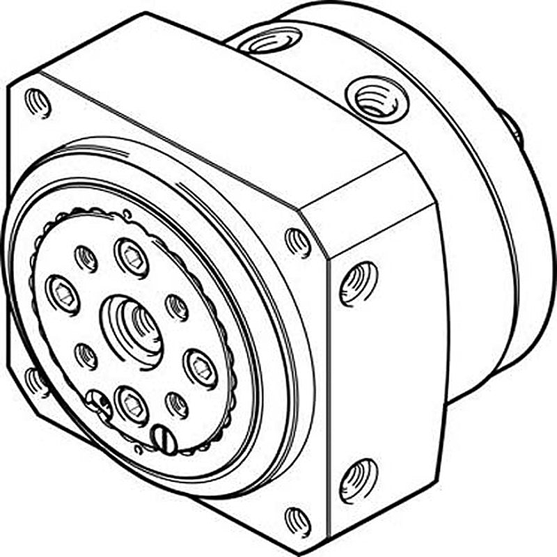 Festo DSM Series 10 bar Double Acting Action Pneumatic Rotary Actuator, 40 mm Bore, 270 °