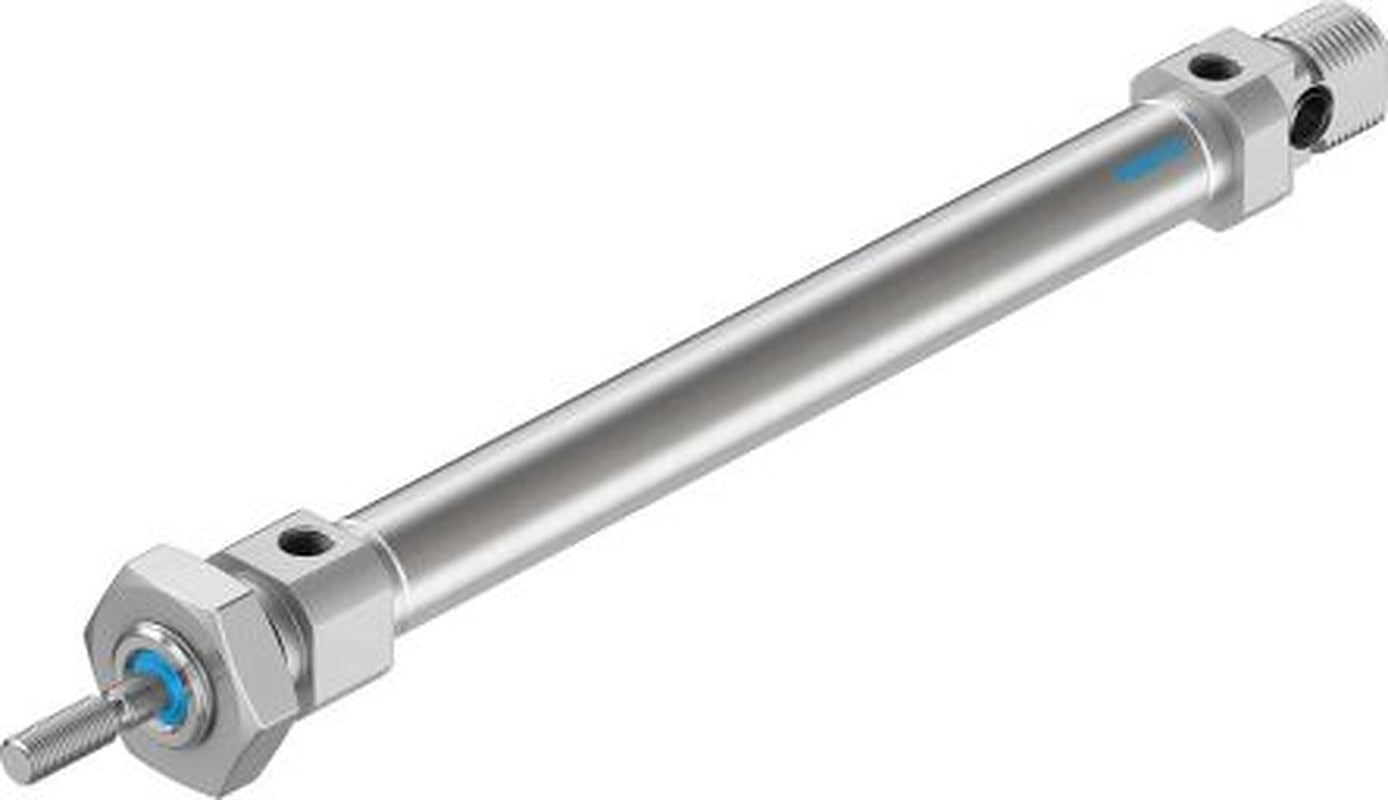 Festo 80 mm Pneumatic Piston Rod Cylinder - 19187 DSNU Series, Double Acting Acting