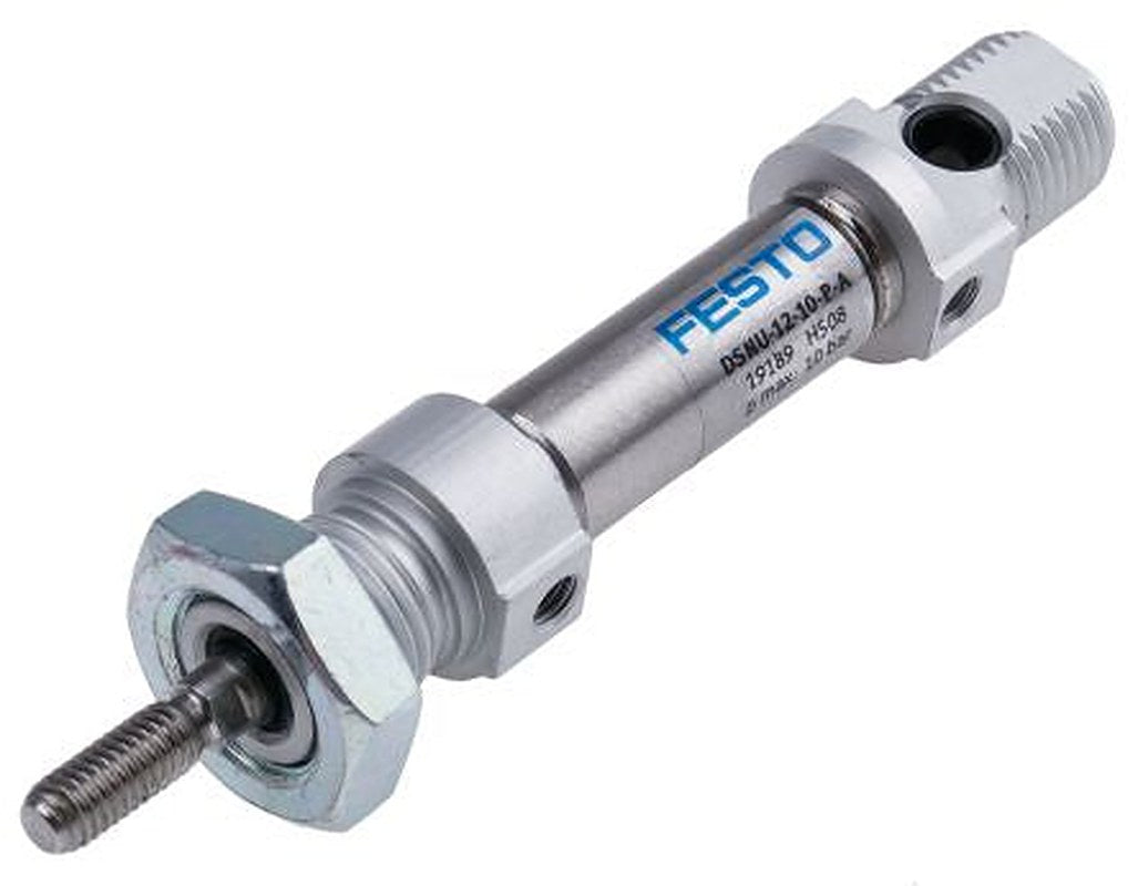 Festo Pneumatic Piston Rod Cylinder - 19189 DSNU Series