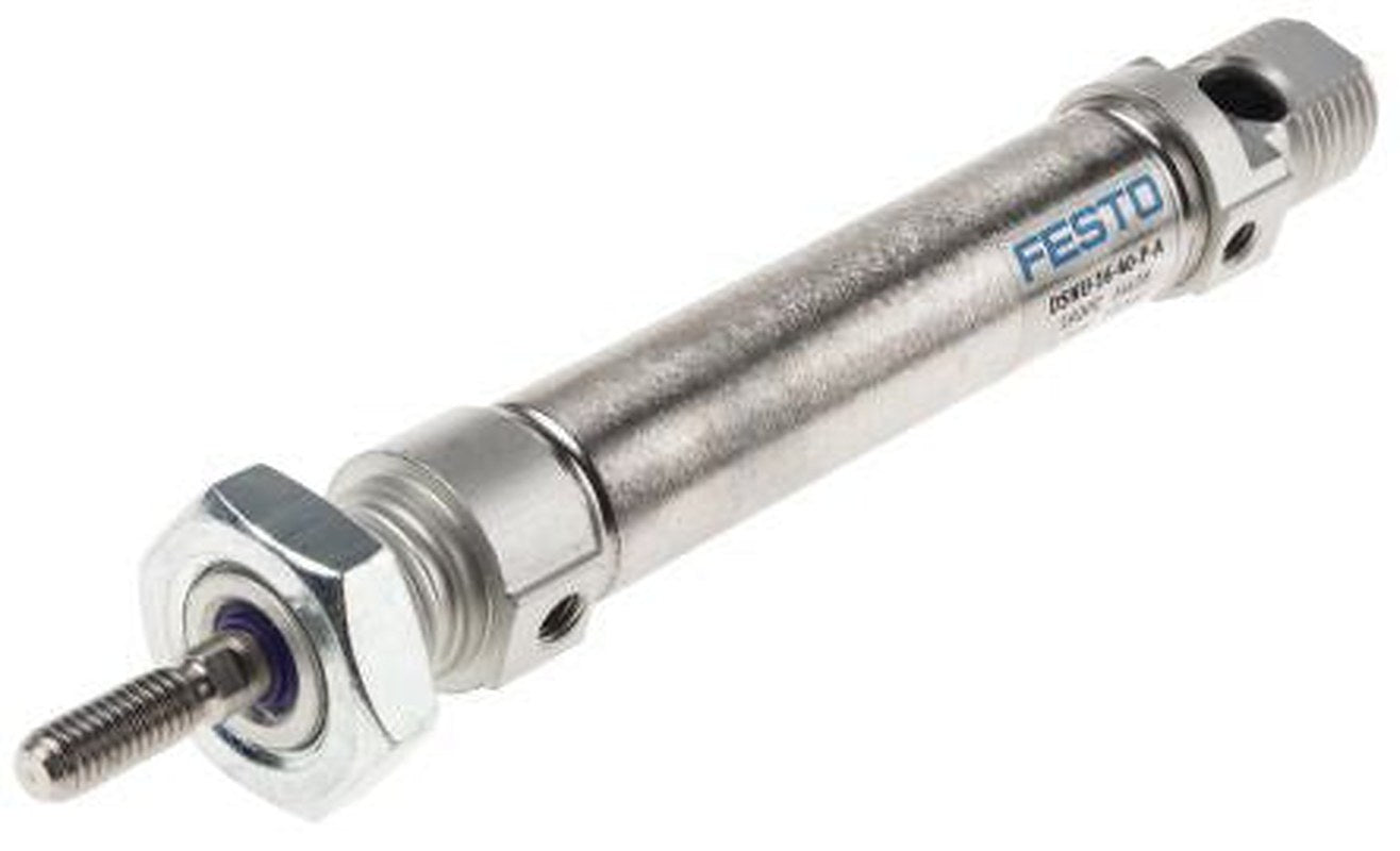 Festo 35 mm Pneumatic Cylinder - 1908278 DSNU Series, Double Acting Acting