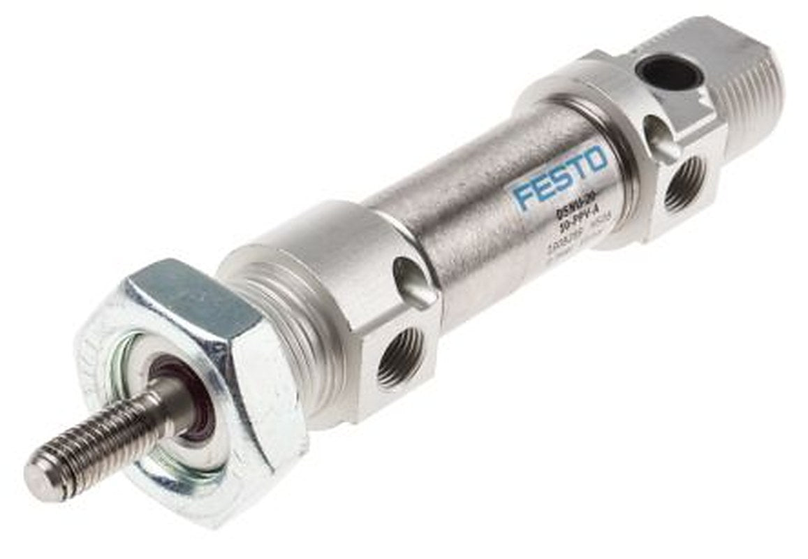 Festo 500 mm Pneumatic Cylinder - 1908289 DSNU Series, Double Acting Acting