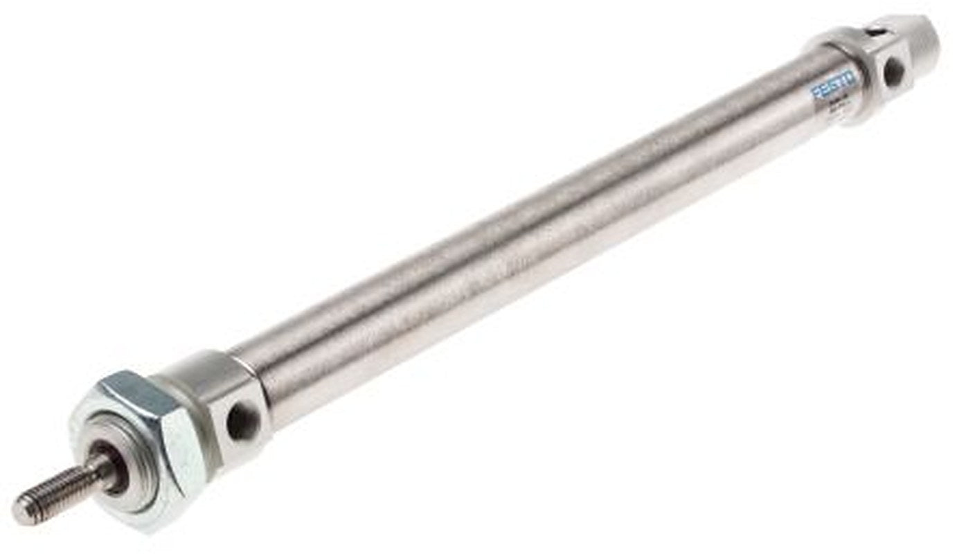 Festo 200 mm Pneumatic Cylinder - 559278 DSNU Series, Double Acting Acting