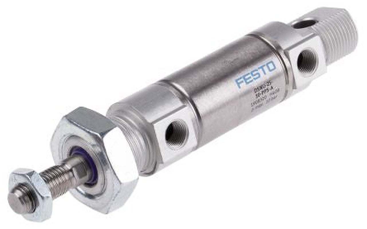 Festo 500 mm Pneumatic Cylinder - 1908320 DSNU Series