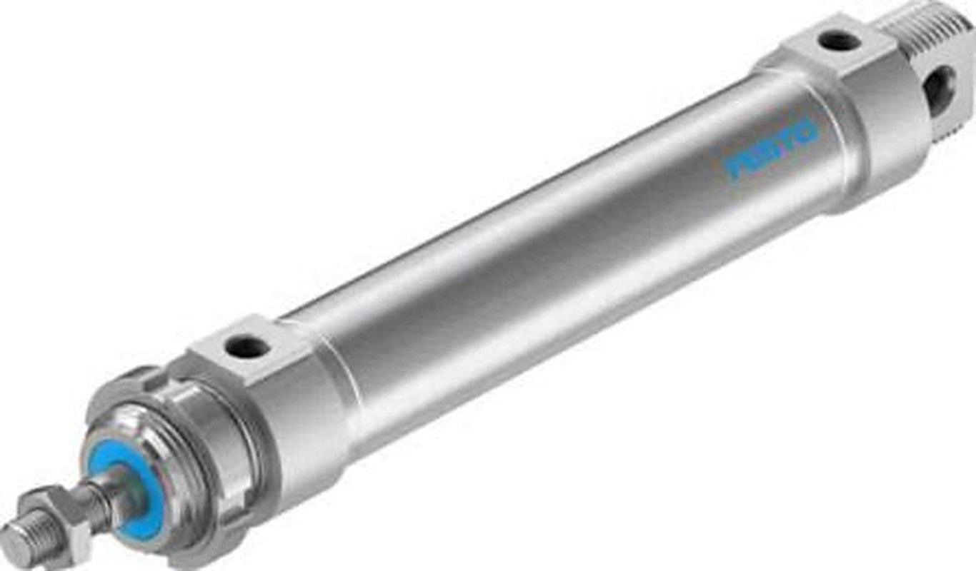 Festo 125 mm Pneumatic Piston Rod Cylinder - 559300 DSNU-32-125-PPS-A Series, Double Acting Acting