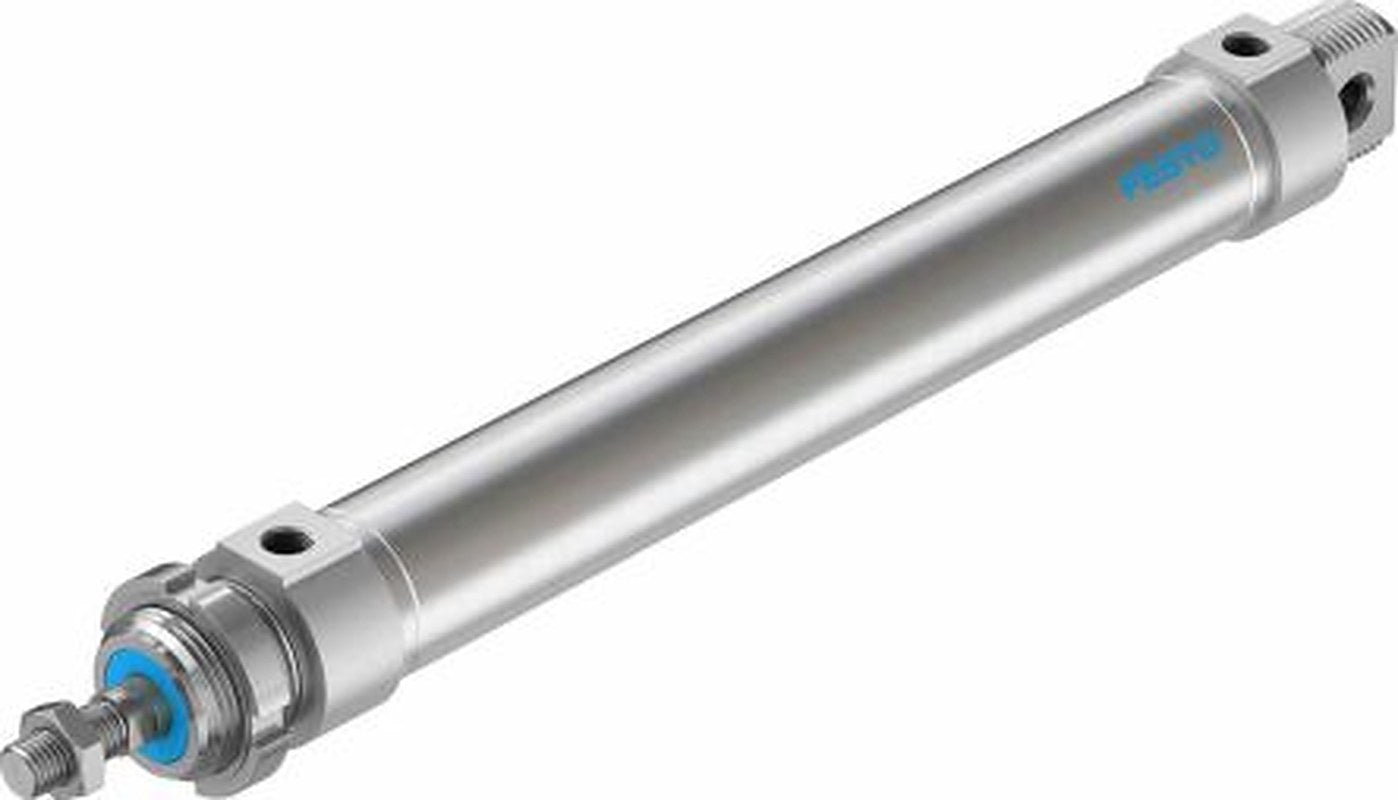 Festo 200 mm Pneumatic Roundline Cylinder - 196027 DSNU Series, Double Acting Acting