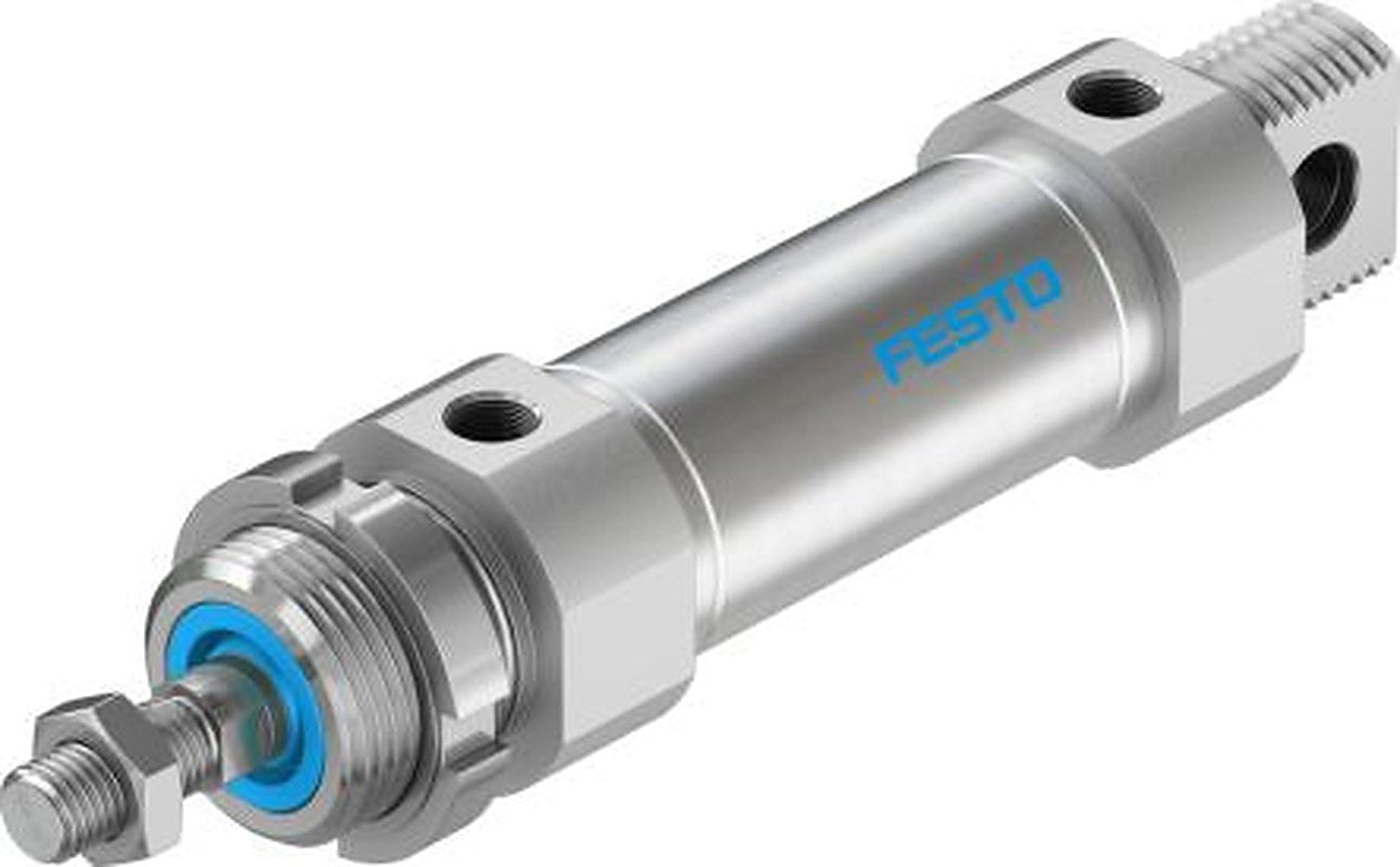 Festo 40 mm Pneumatic Piston Rod Cylinder - 195981 DSNU Series, Double Acting Acting