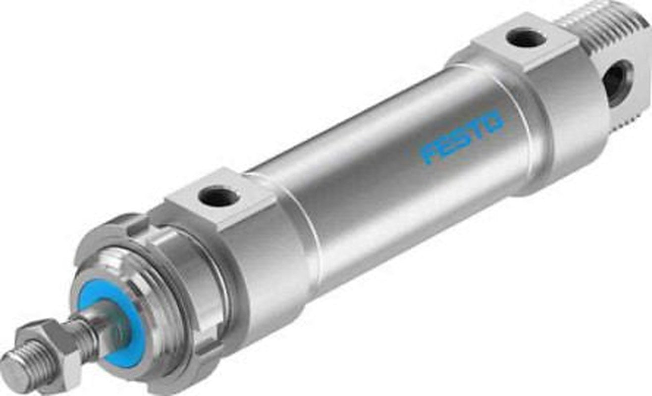 Festo 50 mm Pneumatic Piston Rod Cylinder - DSNU-32-50-P-A Series, Double Acting Acting