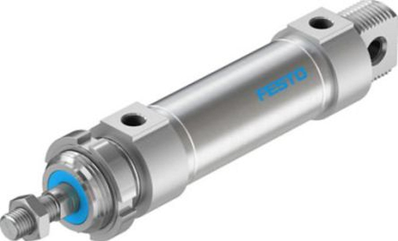 Festo 50 mm Pneumatic Roundline Cylinder - 196022 DSNU-32-50-PPV-A Series, Double Acting Acting