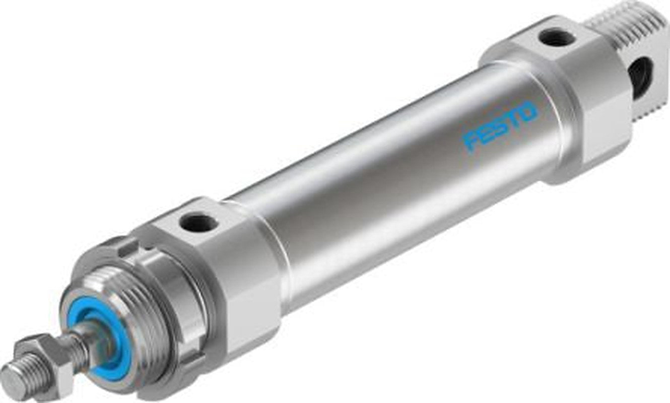 Festo Pneumatic Piston Rod Cylinder - 5249854 32 mm Bore, 70 mm DSNU Series, Double Acting Acting