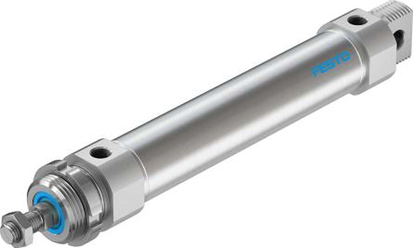 Festo 15 mm Pneumatic Piston Rod Cylinder - DSNU-40-150-PPS-A DSNU Series, Double Acting Acting