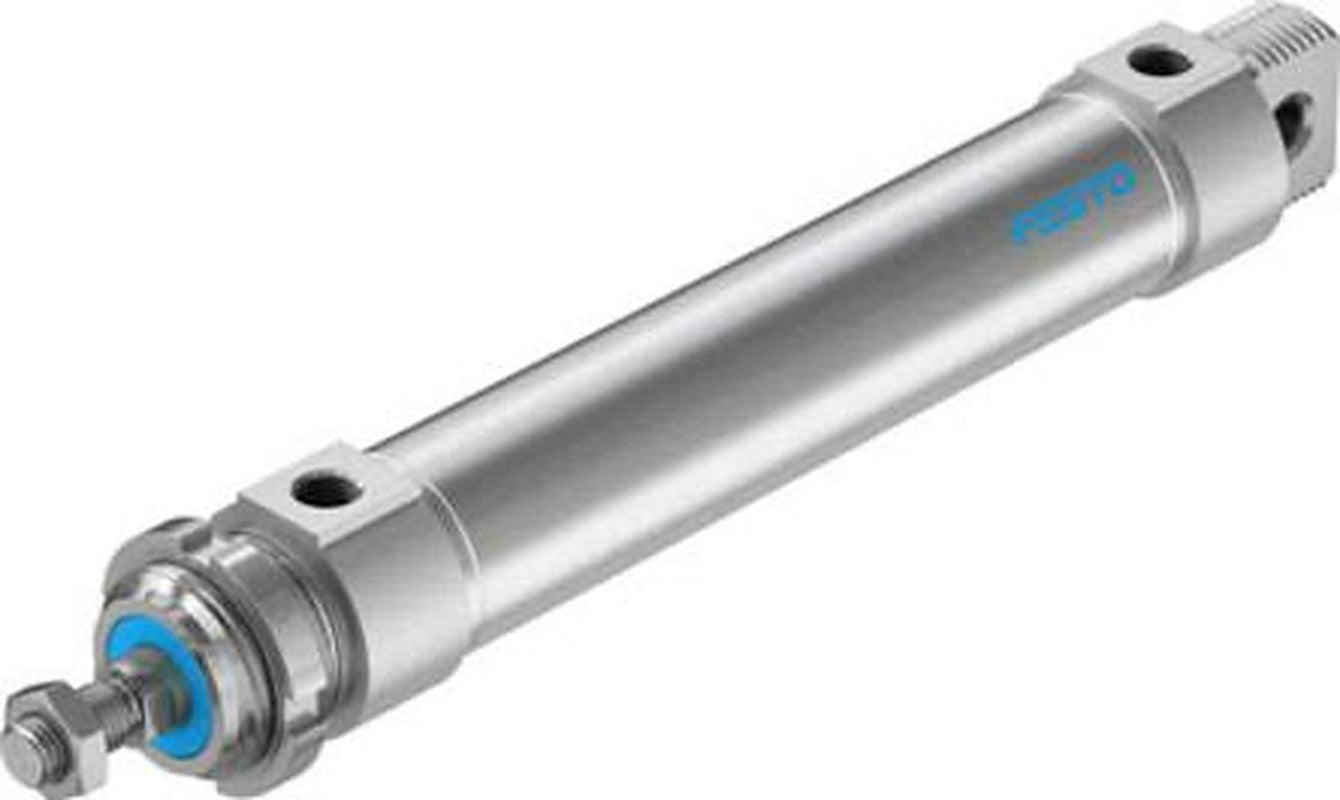 Festo 160 mm Pneumatic Piston Rod Cylinder - 559311 DSNU Series, Double Acting Acting