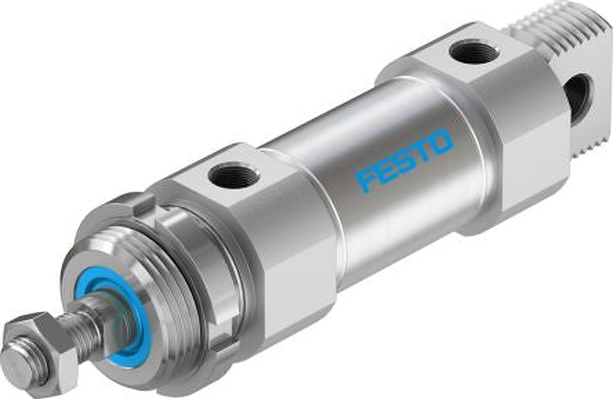 Festo 20 mm Pneumatic Piston Rod Cylinder - DSNU-40-20-P-A DSNU Series, Double Acting Acting