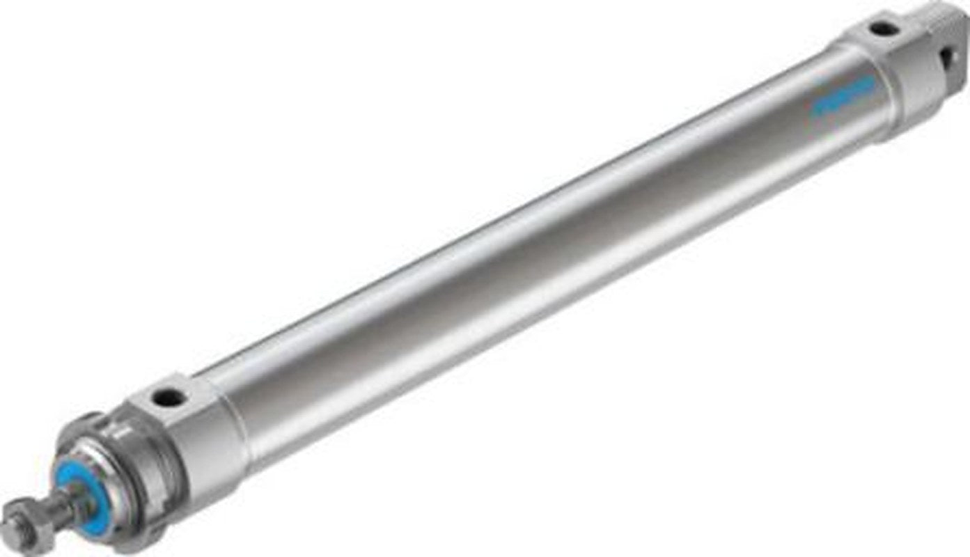 Festo 320 mm Pneumatic Roundline Cylinder - 196039 DSNU Series, Double Acting Acting