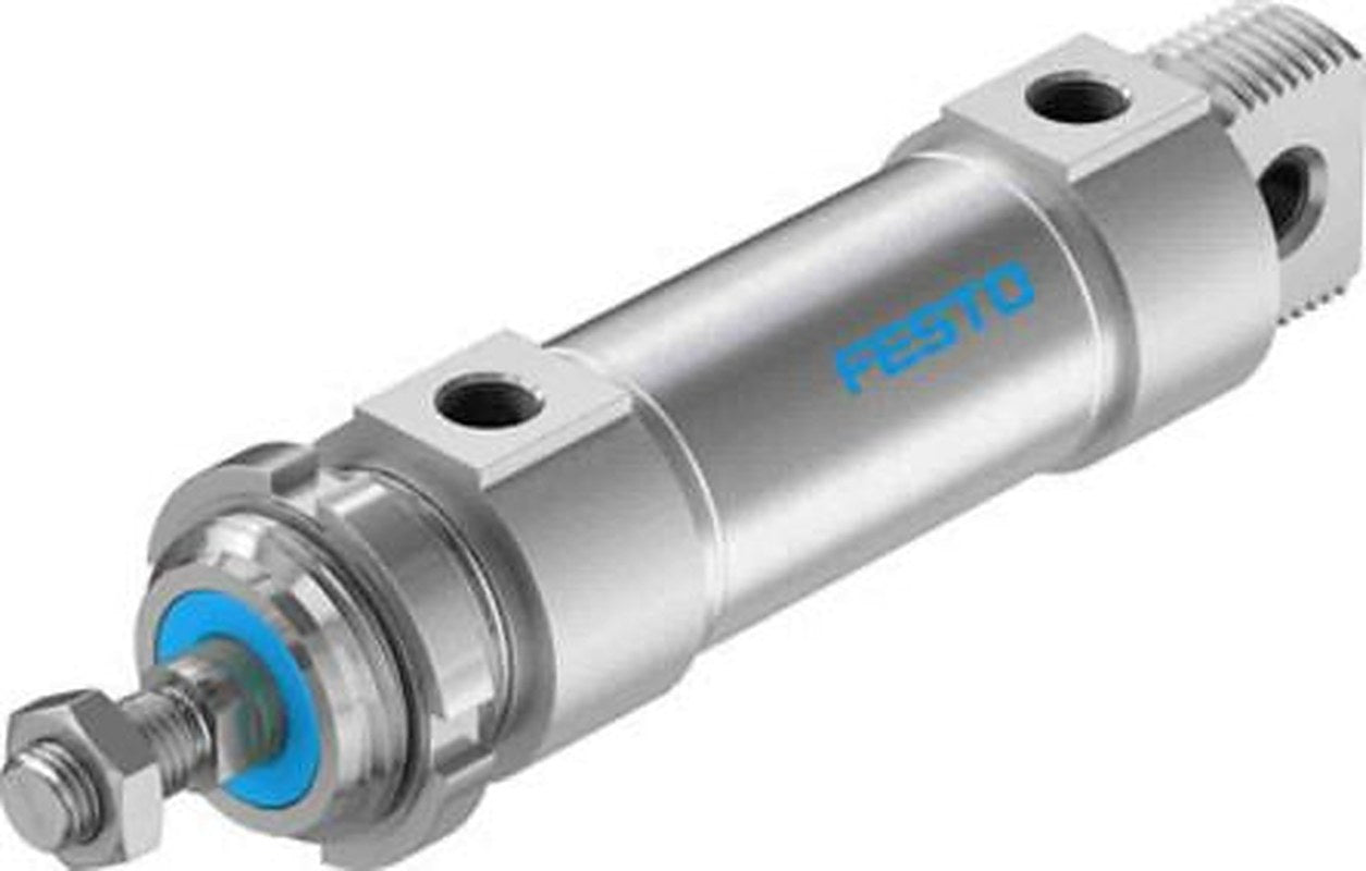 Festo 40 mm Pneumatic Piston Rod Cylinder - 195991 DSNU-40-40-P-A Series, Double Acting Acting